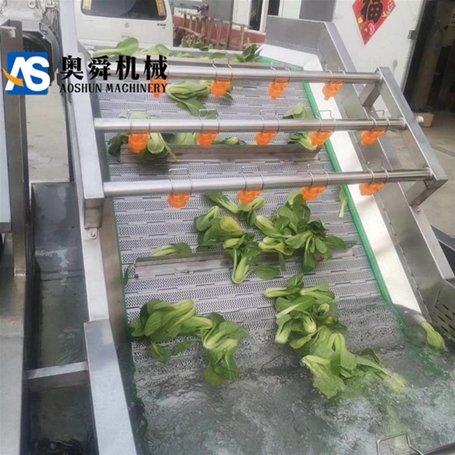 油菜清洗機(jī) 奧舜機(jī)械生菜油麥菜洗菜機(jī) 果蔬清洗設(shè)備